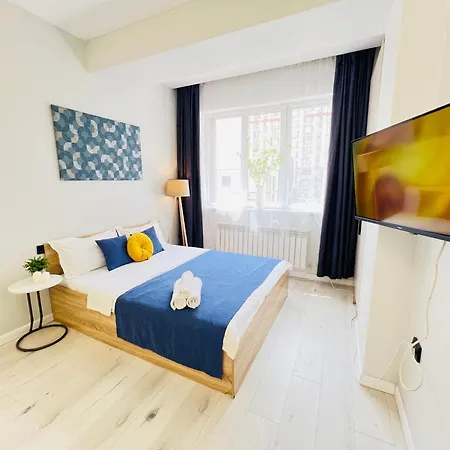 417I2 Aqua Aura Apartment Sholpan City Almaty Exterior photo
